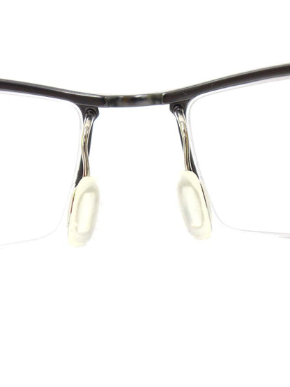 ケン・オクヤマ アイズ KO-113 メガネ メタルシルバー メタルフレーム ハーフリム カールトンタイプ IT0WCLTEFMUS