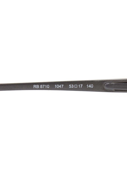 レイバン RB8710 1047 メガネ グレー チタニウム ITGW5XR749ES