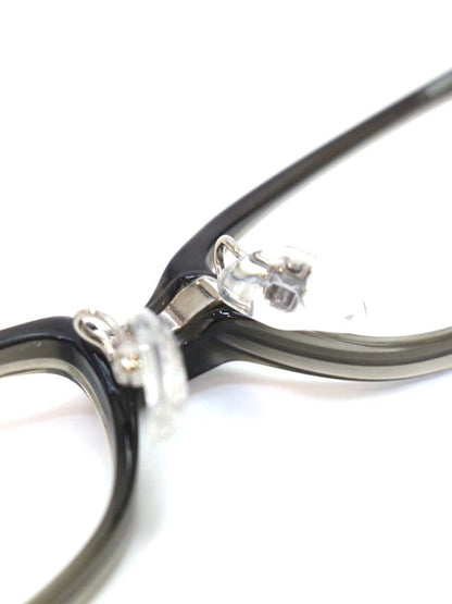 フォーナインズ NPM-11 メガネ グレー コンビフレーム フルリム スクエア IT3OUAHH32G0