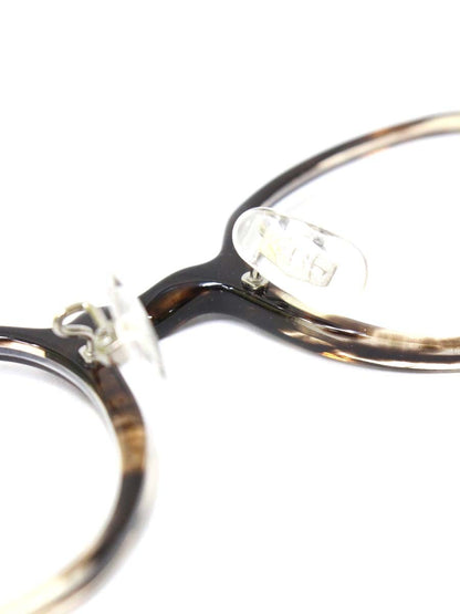 金子眼鏡 KC-30 メガネ ブラウン/アンティークゴールド セルフレーム フルリム ウェリントン ITUV5SDFSUYV