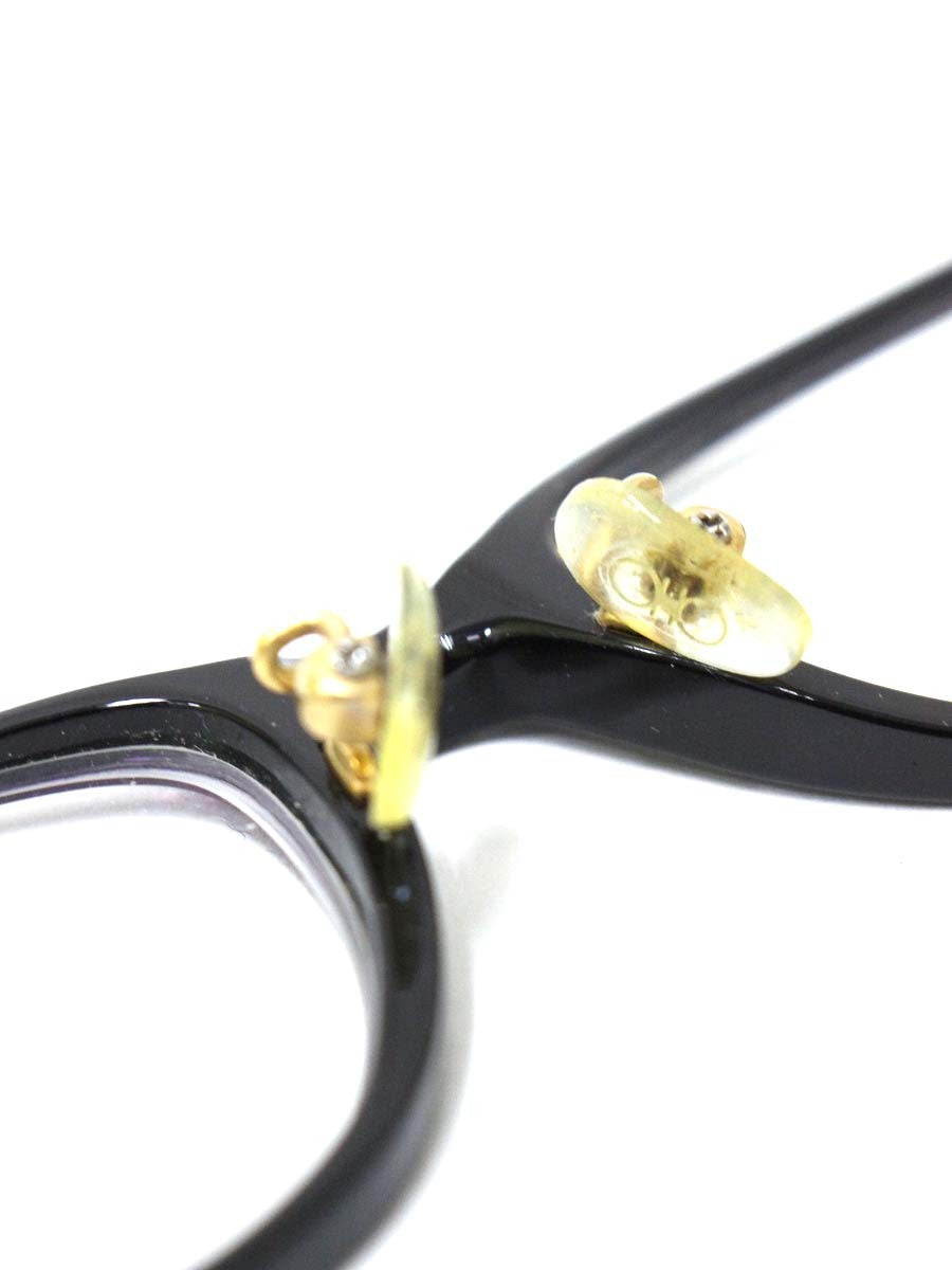 フェラガモ ガンチーニ SF2900A メガネ ブラック/ゴールド コンビフレーム フルリム スクエア IT8VPE6FZHDI