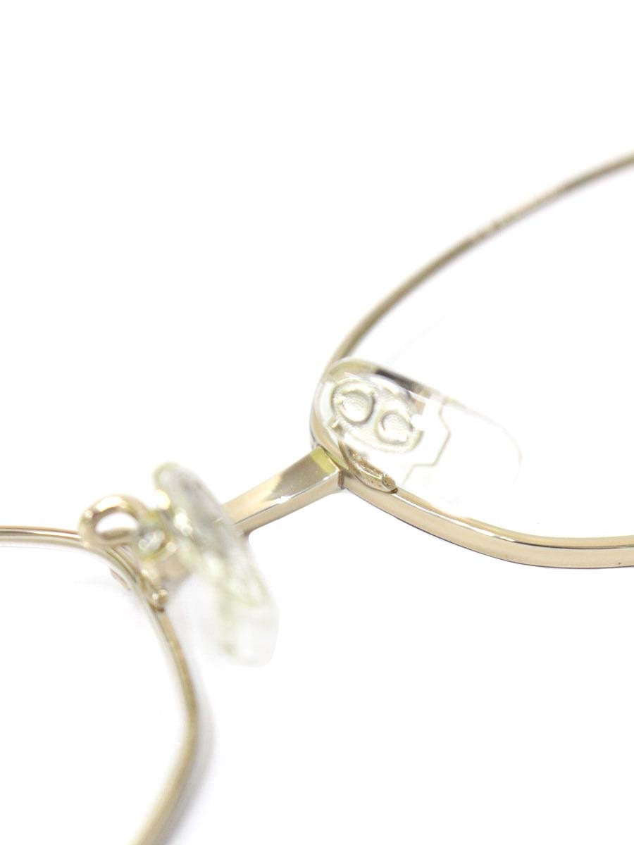 ラインアートシャルマン XL1446 メガネ ネイビー/ブルー/シルバー トリオ コンビフレーム オーバル IT2S1MF1ZGKR