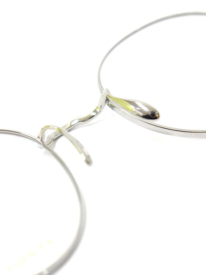 ayame（アヤメ） MANRAY 46 メガネ シルバー チタン IT4WSDZG9S46