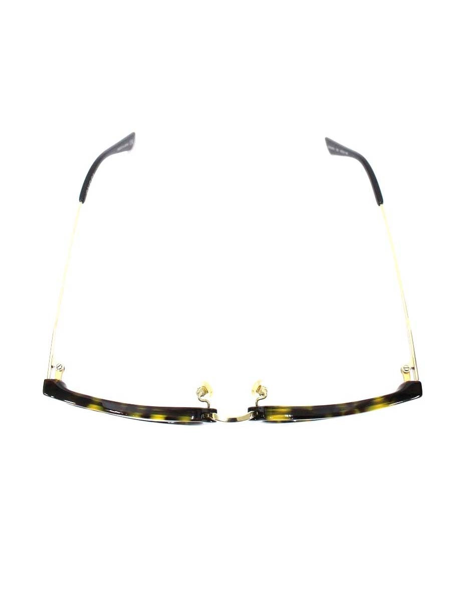 グッチ GG0324OJ メガネ ブラウン/ゴールド/ブラック コンビフレーム スクエア べっ甲柄 ITO9TCE57BIG