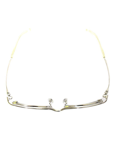 フォーナインズ S-806T メガネ シルバー チタン スクエア ITHMI6YH5QMM