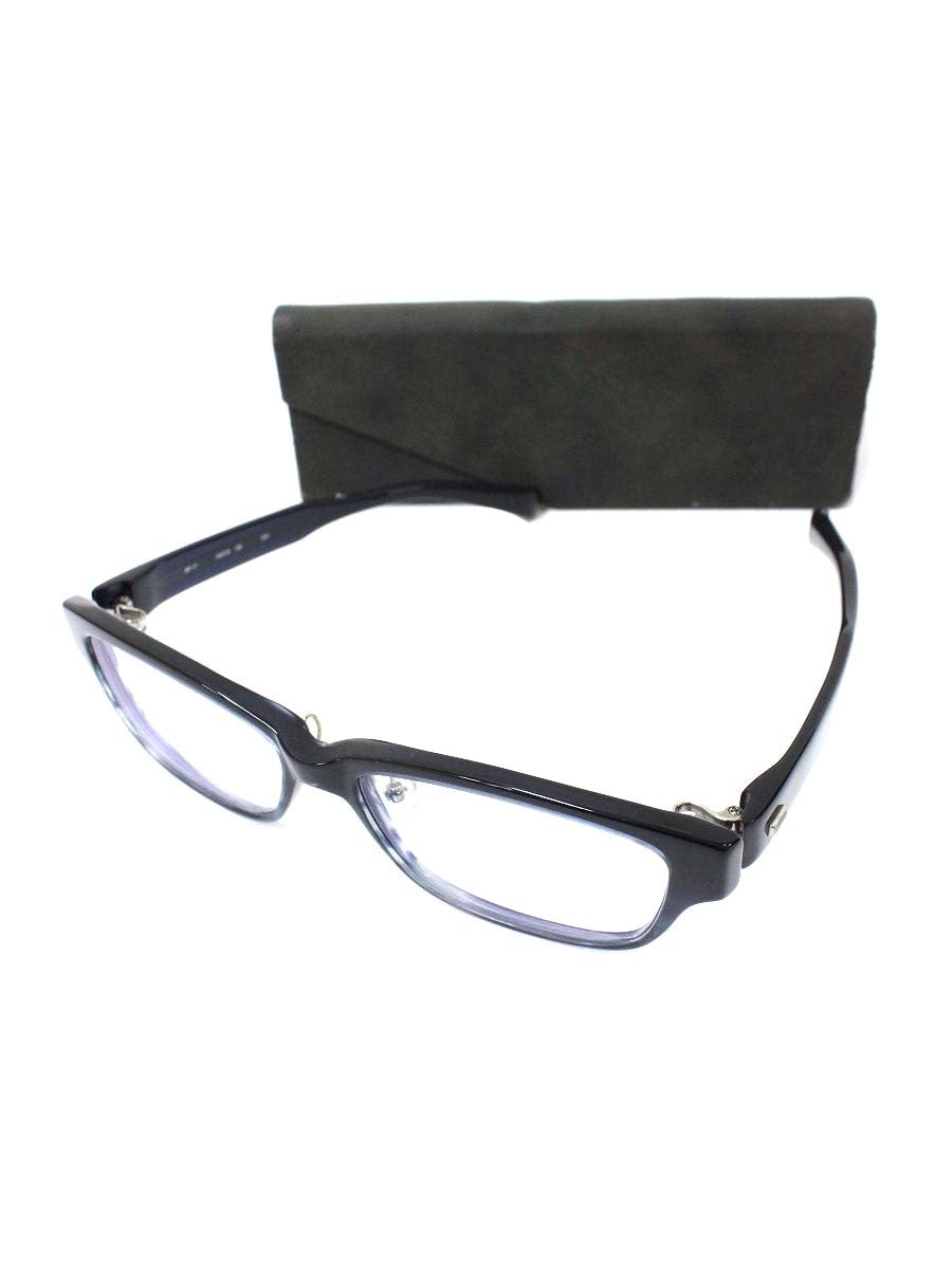 フォーナインズ NP-17 メガネ ネイビー セルフレーム フルリム スクエア ITKIZC6PVYC8