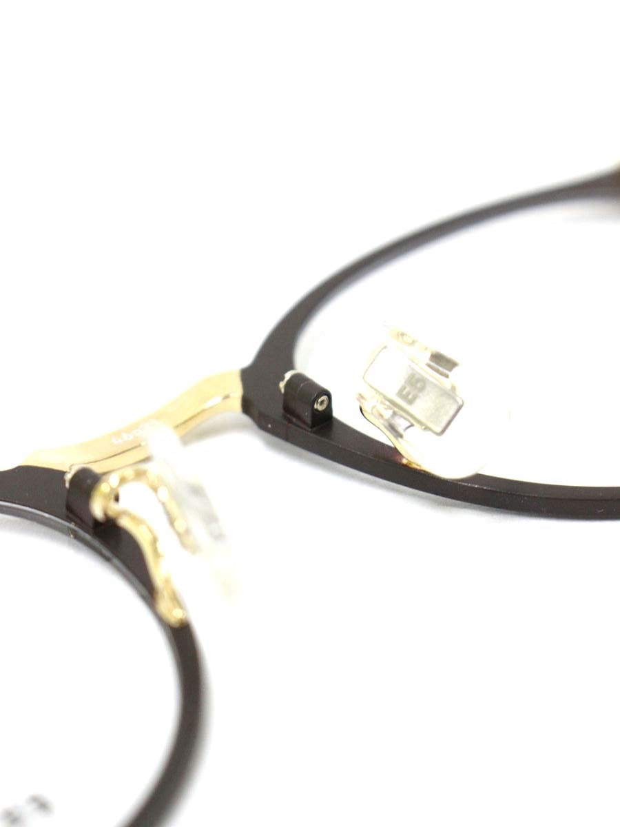 イーファイブアイヴァン m19 メガネ ブラウン/ゴールド ボストン MBRWG/WG ITKLMQR0YSA8