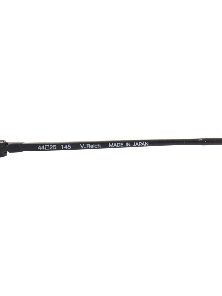 ユウイチトヤマ V.Reich U-142 メガネ ブラック チタン×アセテートフレーム 多角形型 ITOC2ERNAPTS