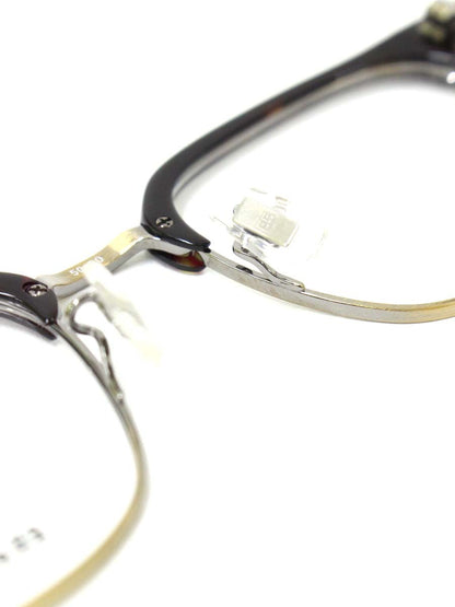 イーファイブアイヴァン C6 メガネ ブラウン/ゴールド ウェリントン べっ甲柄 DW/AG ITKSARPIQ1P4