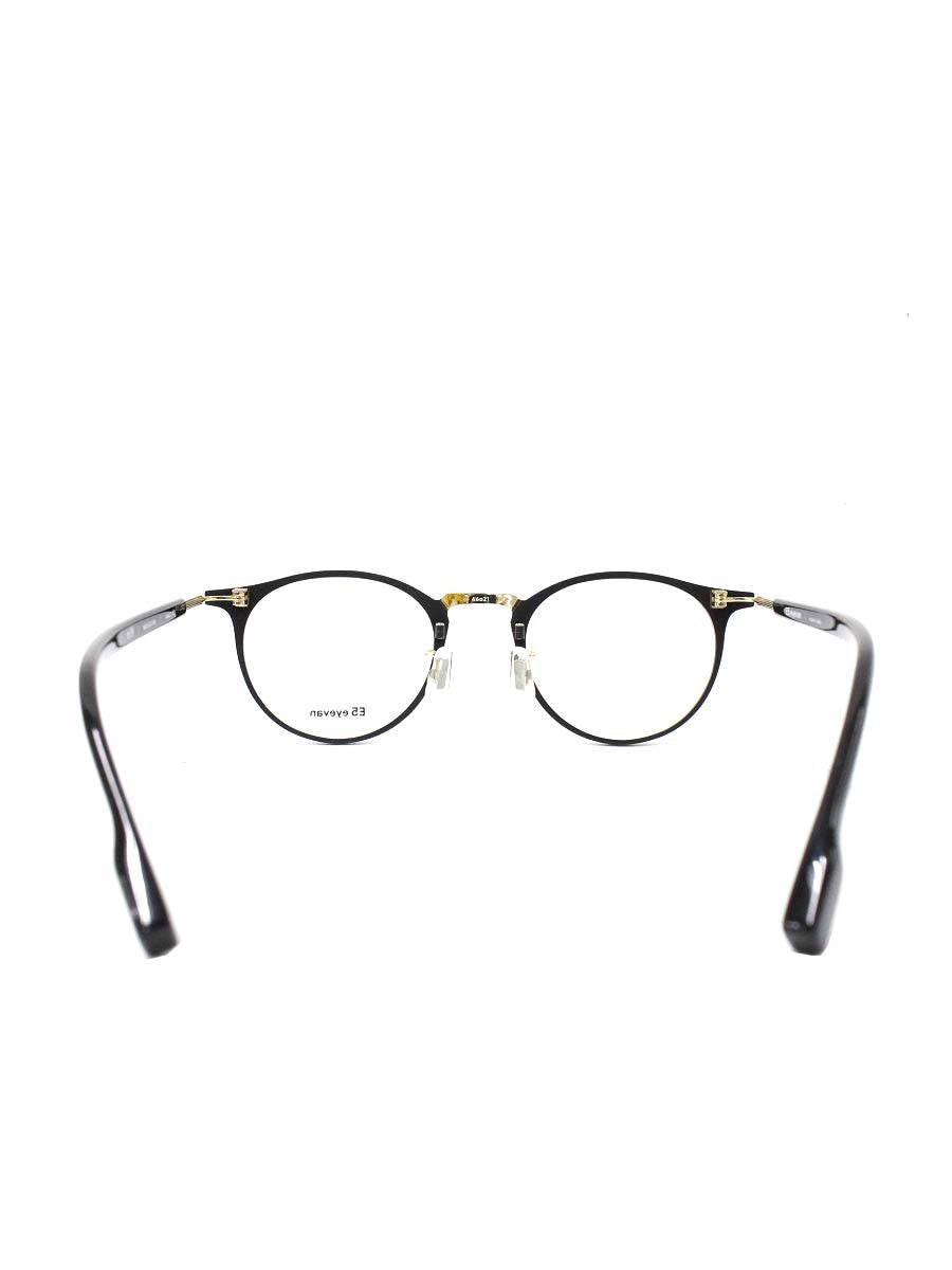 イーファイブアイヴァン m19 メガネ ブラック/ゴールド ボストン MBKWG/WG ITAOUQRK5RZS