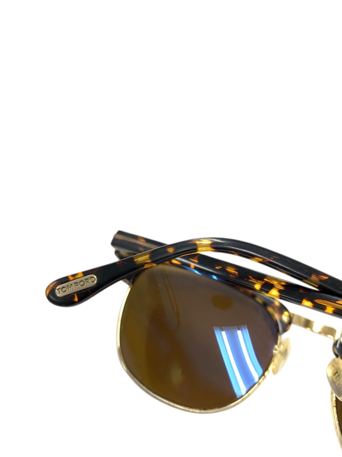 トムフォード TF248 サングラス ブラウン コンビフレーム フルリム ボストン ITXVIBYAHFG0