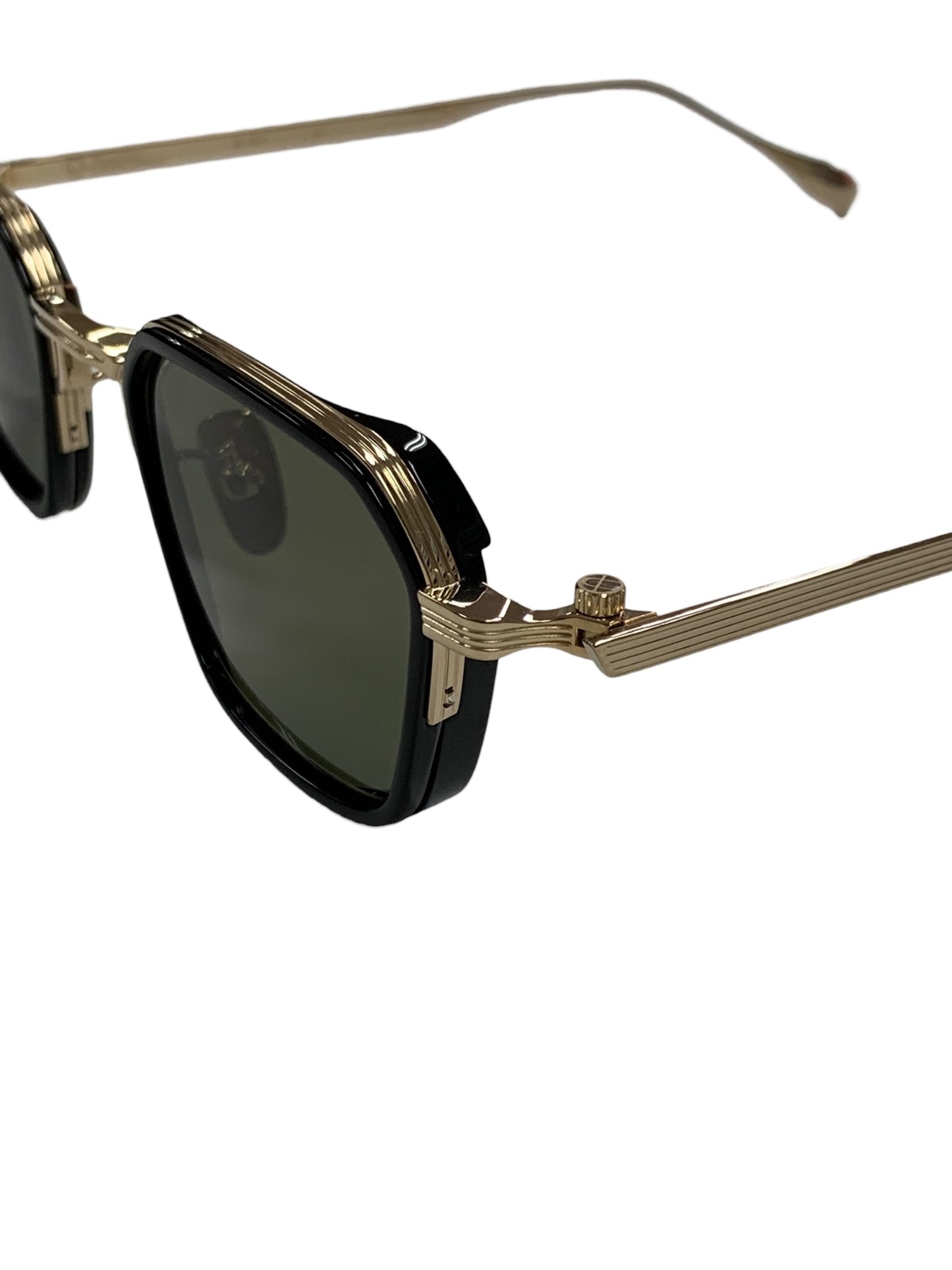 ドメスティックインターナショナル DI-1012KD メガネ ゴールド コンビフレーム フルリム ヘキサゴン ITFUXBEYAVGG