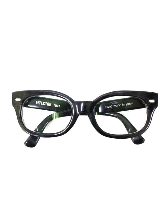 エフェクター Fuzz ファズ メガネ ブラック  セルフレーム スクエア ITX9ASGAKWXS