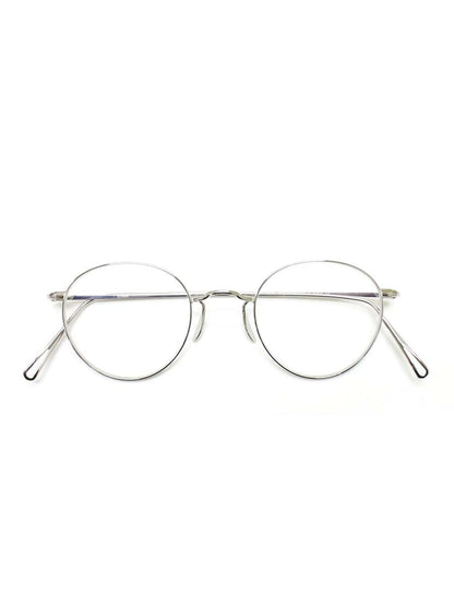 ayame（アヤメ） MANRAY メガネ シルバー マンレイ メタルフレーム フルリム ボストン ITC1N7228RME
