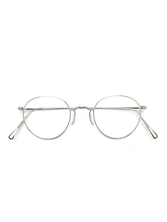ayame（アヤメ） MANRAY メガネ シルバー マンレイ メタルフレーム フルリム ボストン ITC1N7228RME