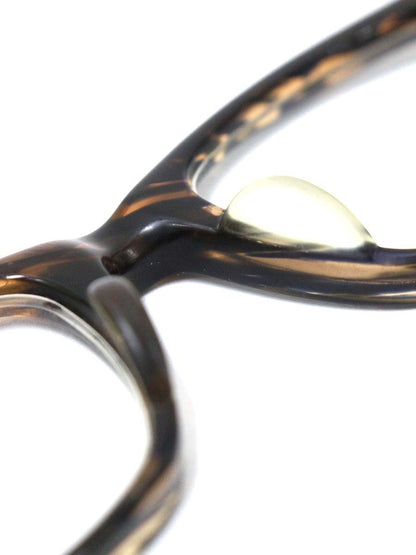 泰八郎謹製 Exclusive IV メガネ ブラウン セルフレーム フルリム スクエア ITFLYX0F8VGG