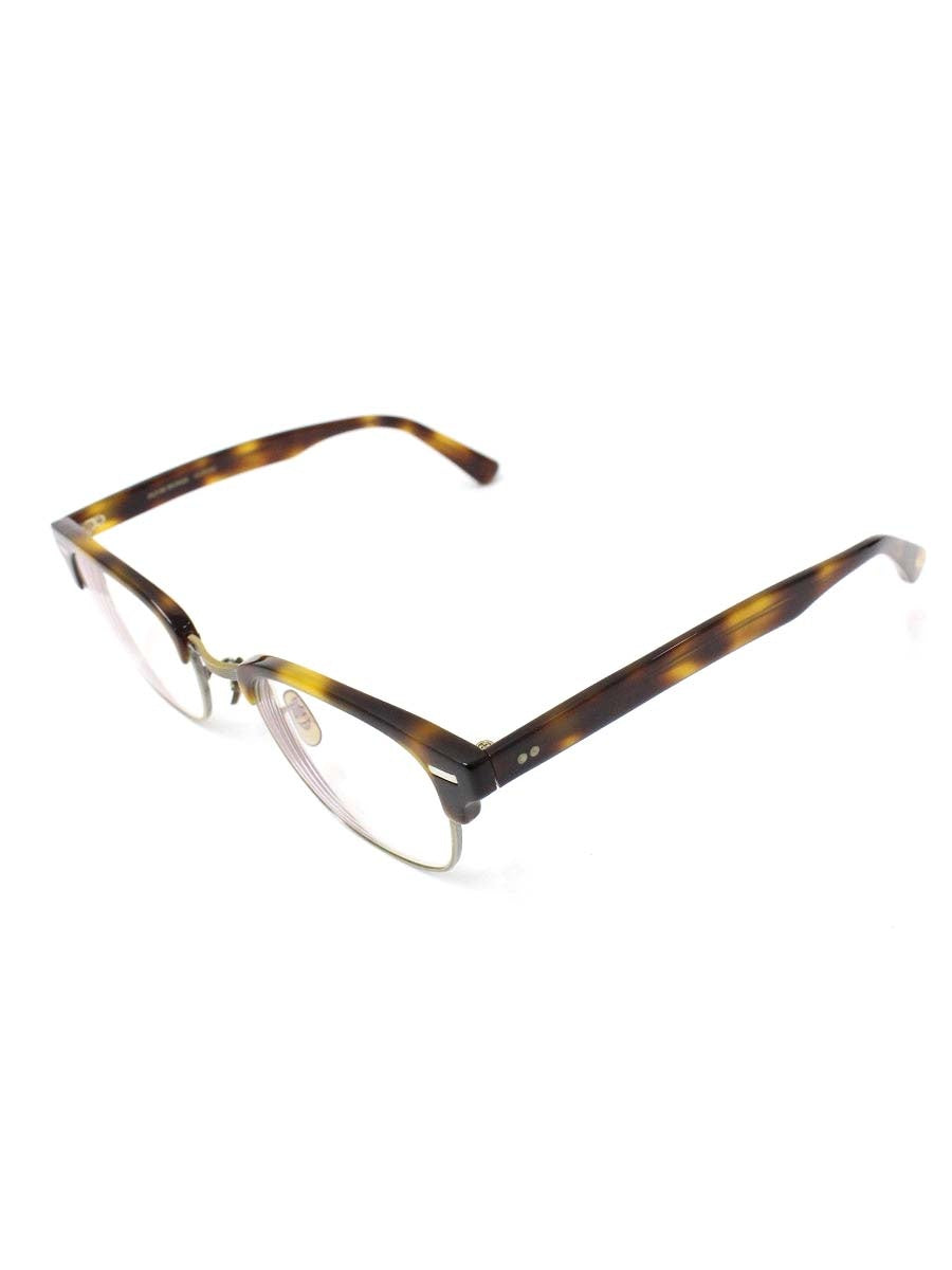 オリバーピープルズ BaLen メガネ ブラウン/アンティークゴールド コンビフレーム フルリム ウェリントン ITZ9AA12MXZW