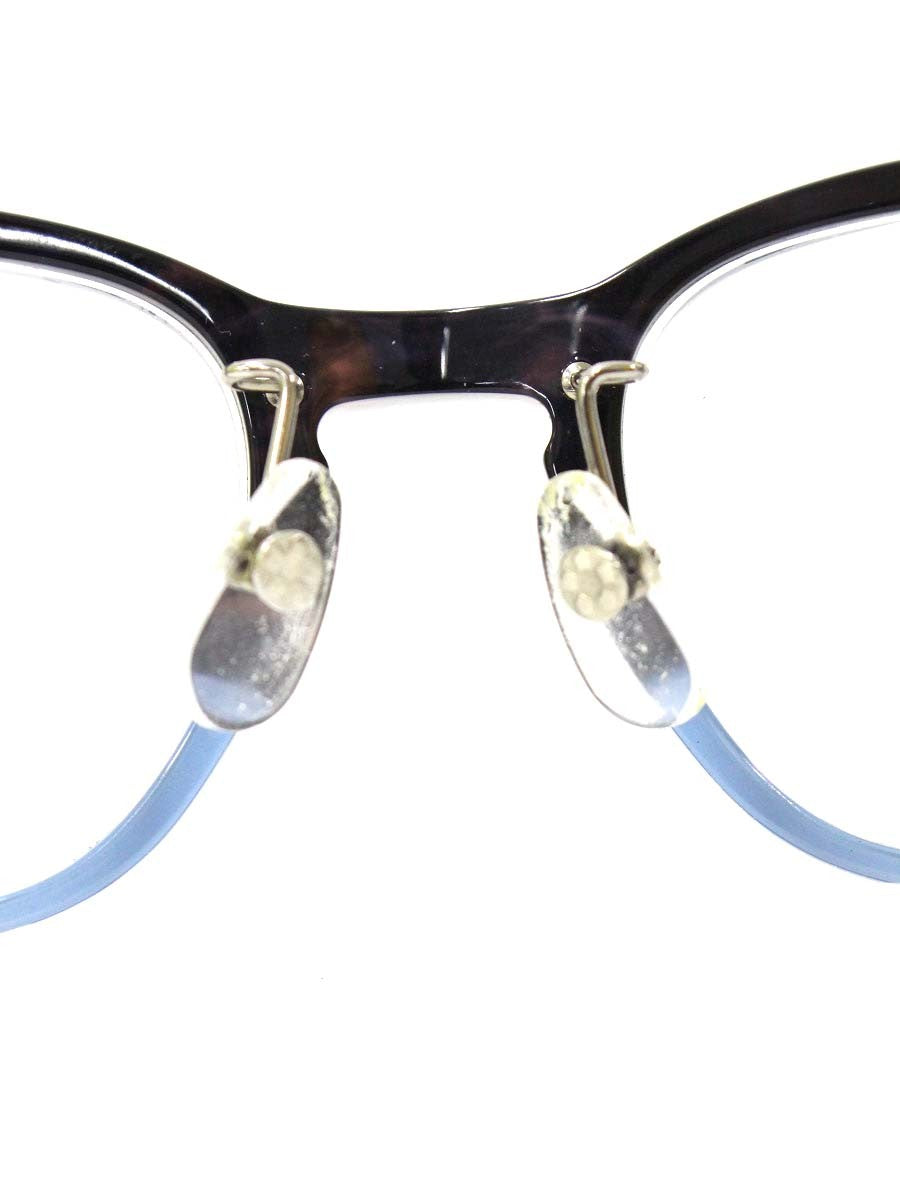 ラインアートシャルマン XL11105 メガネ ネイビー コンビフレーム フルリム ボストン ITO9ILPTD3LN