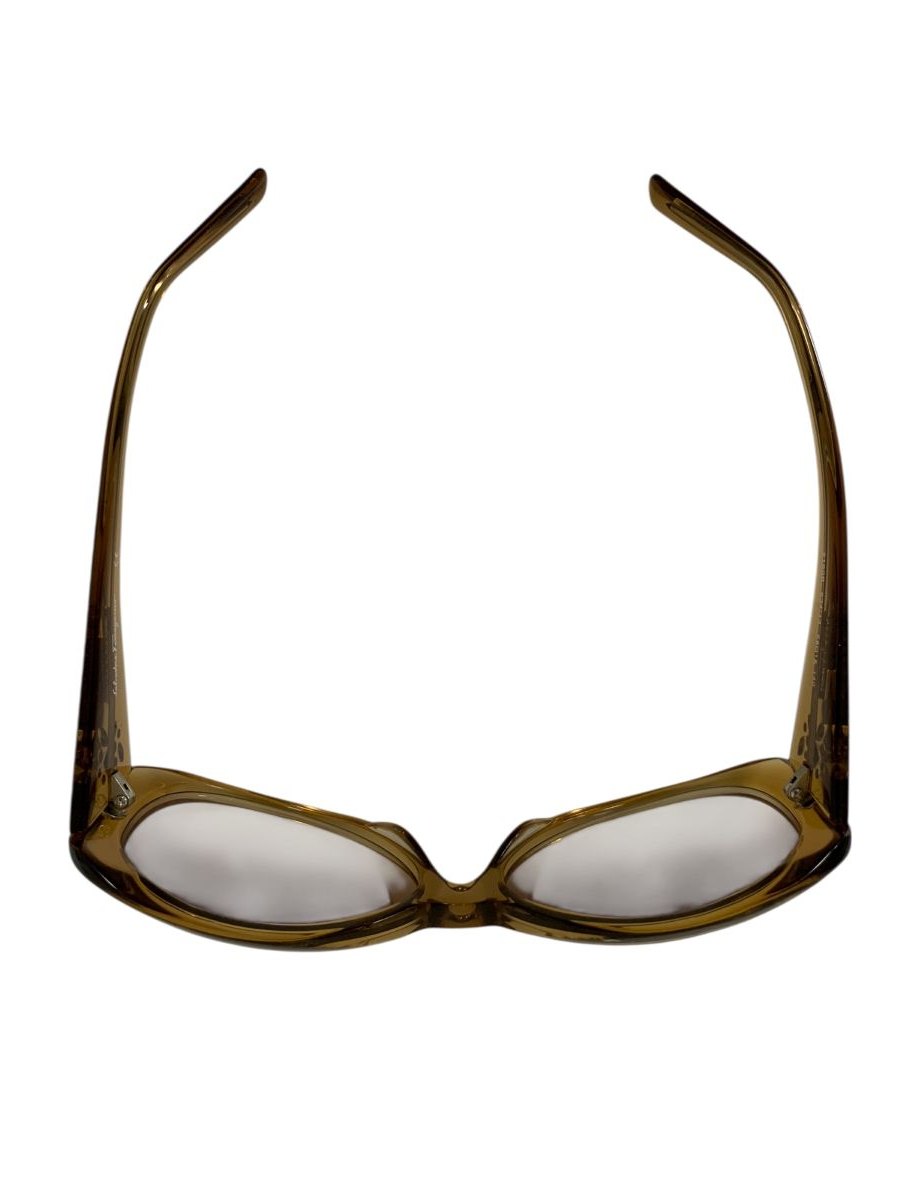 サルヴァトーレフェラガモ 2160B サングラス ブラウン セルフレーム フルリム ビジュー IT11J9R04DFC