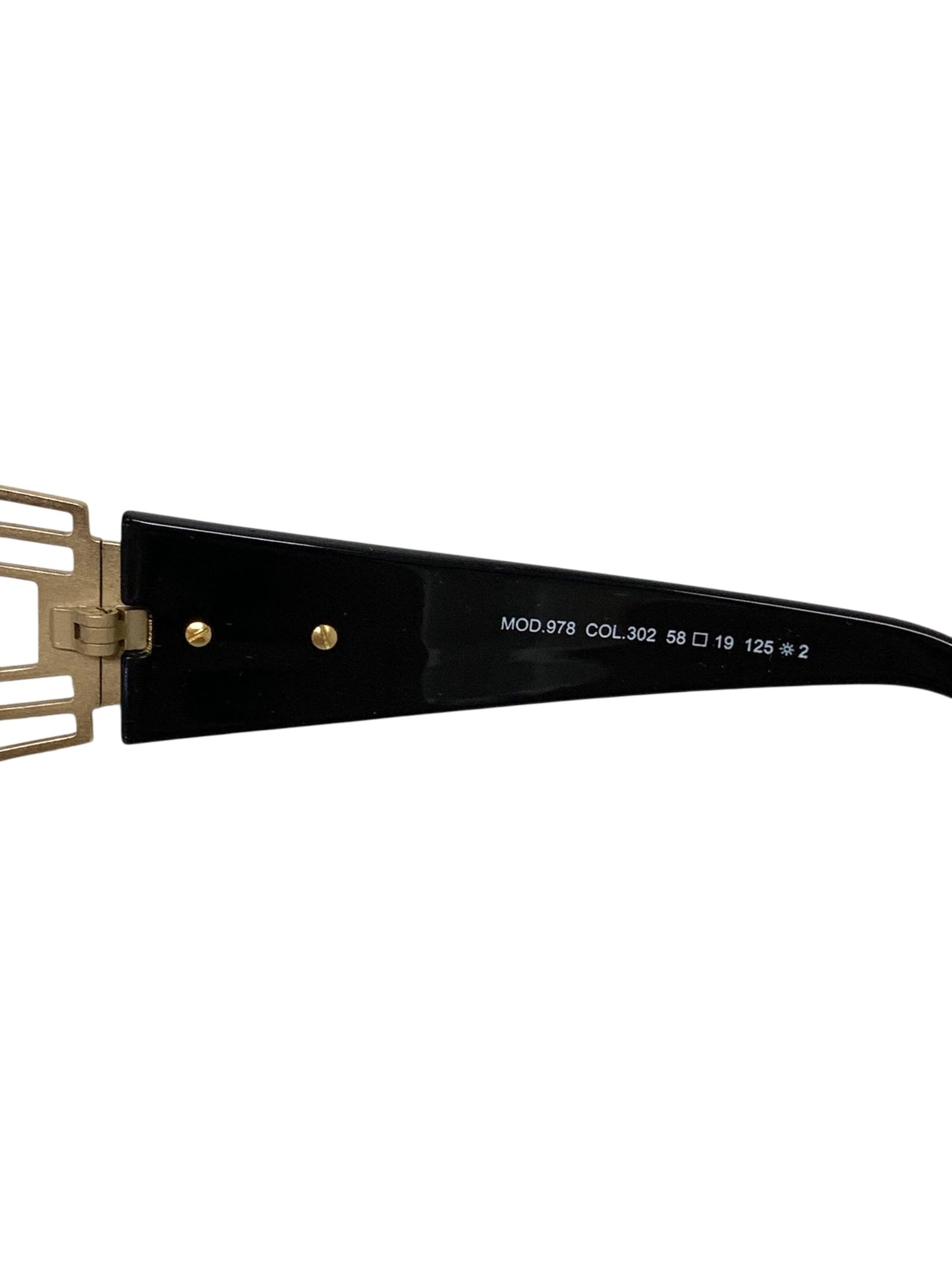 カザール MOD.978 メガネ ブラック コンビフレーム ITZB711YKGQO