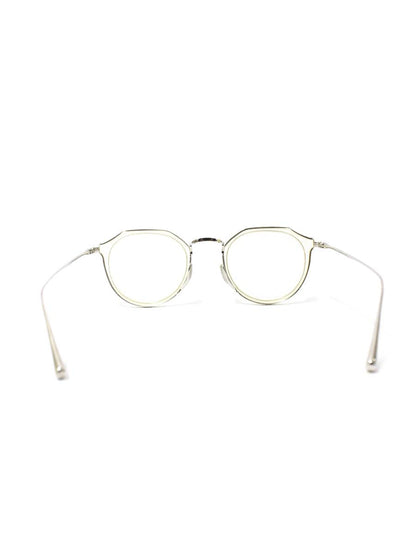 カメマンネン KMN 11 13 メガネ クリア コンビフレーム フルリム ボストン IT28QVOK7TGW