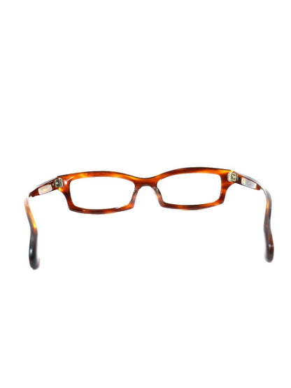 双源 第五作 メガネ ブラウン 手造 セルフレーム フルリム スクエア IT0JNQMTJHVE