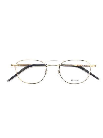 イーファイブアイヴァン m18 メガネ ゴールド/ブラック ウェリントン WG/WG IT06RDWM677W