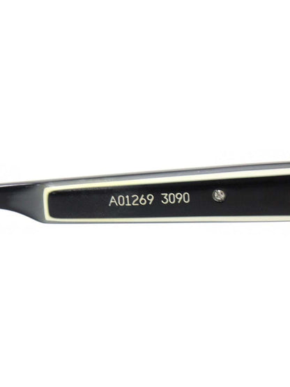 アランミクリ A01269 3090 メガネ 眼鏡 ブラック セルフレーム フルリム スクエア ITEAU0CJ52N6