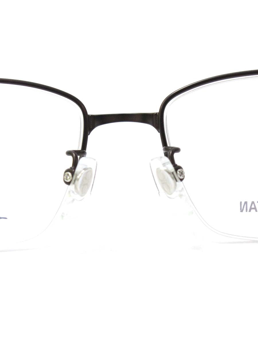 ラインアートシャルマン XL1869 メガネ ブラウン コンビフレーム フルリム スクエア IT694J4W7LXQ