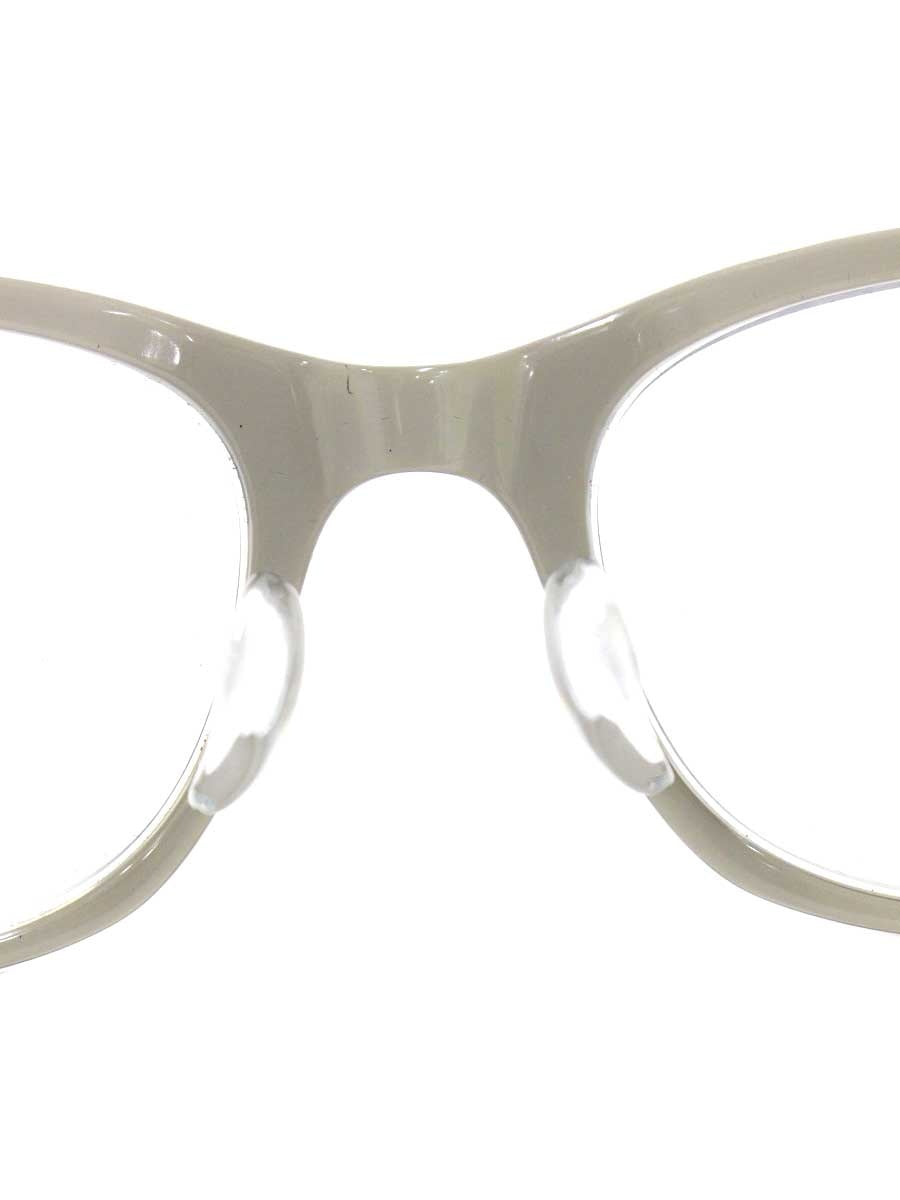 フォーナインズ NPM-25 メガネ グレー/アンティークシルバー コンビフレーム ITYH716O1QEO