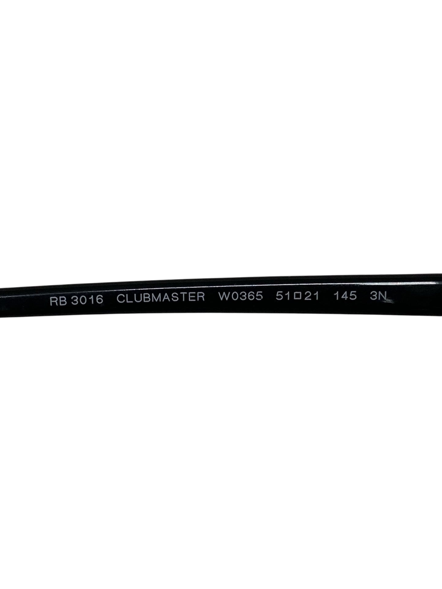 レイバン クラブマスター RB3016 W0365 メガネ ブラック/ゴールド コンビフレーム フルリム ウェリントン ITAJGJHCOCQ8