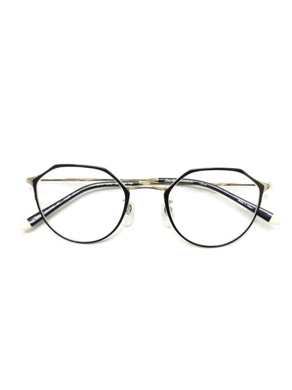 ラインアートシャルマン Solo XL11310 メガネ ブラック/ゴールド メタルフレーム フルリム クラウンパント ITHLCIO3IDVK