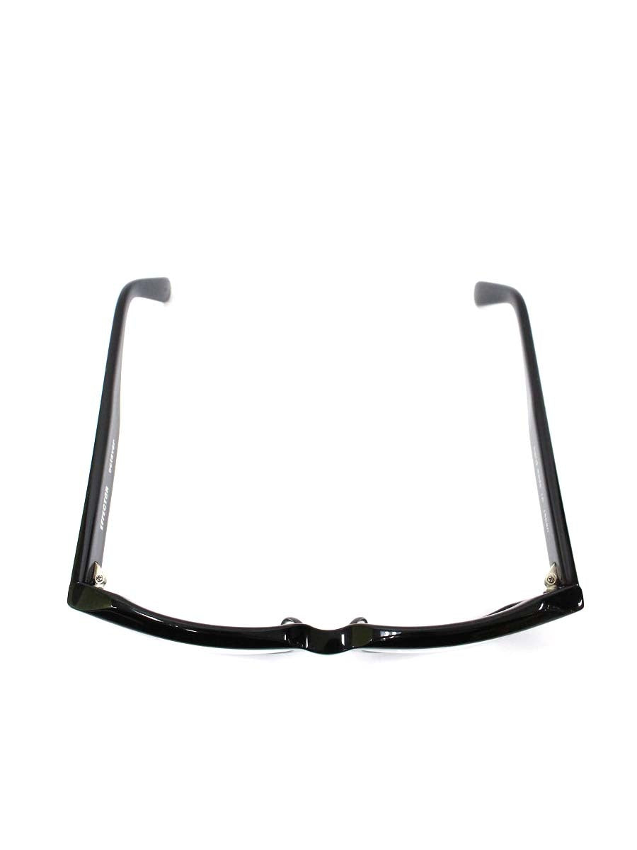 エフェクター octaver オクターバー メガネ ブラック セルフレーム スクエア IT48P04O63EW