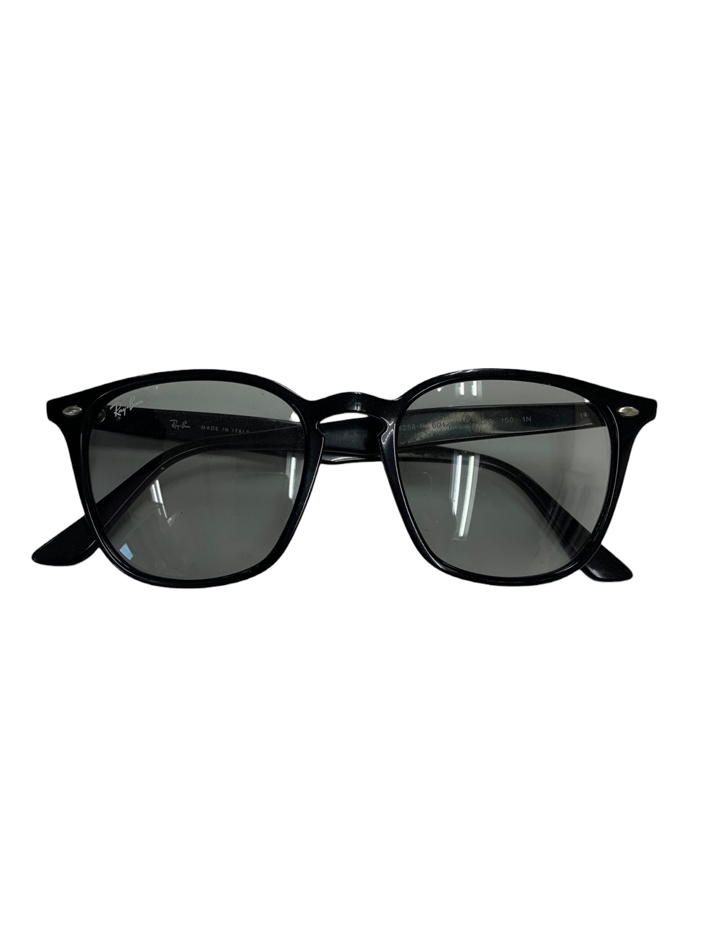 レイバン RB4258-F サングラス ブラック セルフレーム フルリム ウェリントン ITD985X34Z7K