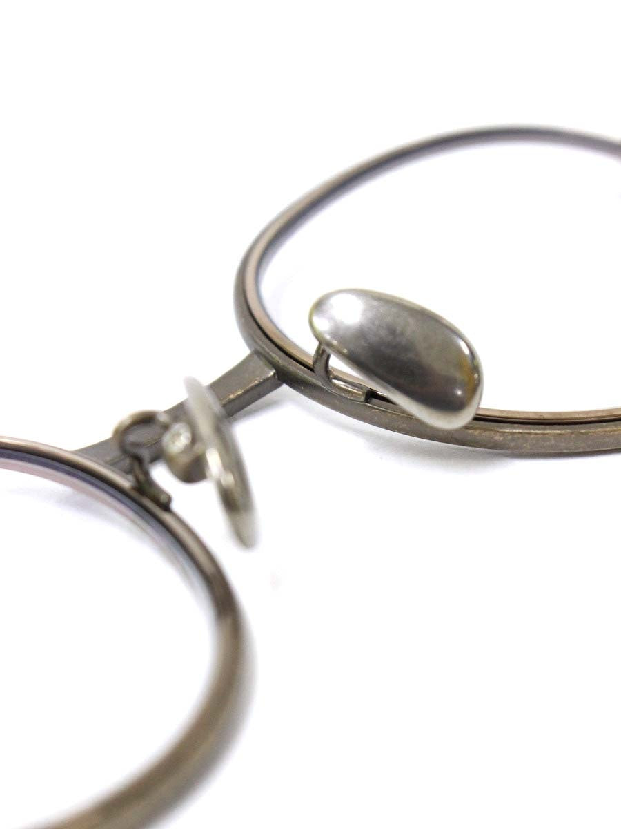 テイラーウィズリスペクト MAX メガネ アンティークゴールド/ブラウン コンビフレーム ボストン IT7U0WMSMGCW