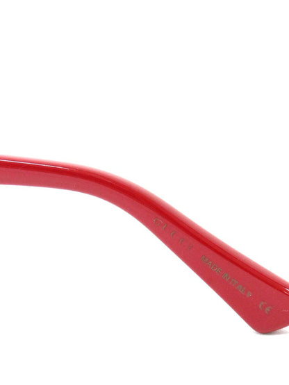 グッチ GG0162OA メガネ ブラウン/レッド/ネイビー セルフレーム スクエア べっ甲柄 ITX13UQSJI16