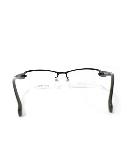 中村勘三郎 KN-2550 メガネ メタルブラウン/ブラック/グリーン メタルフレーム ハーフリム 七宝モダンカラー ITL163JMDW76