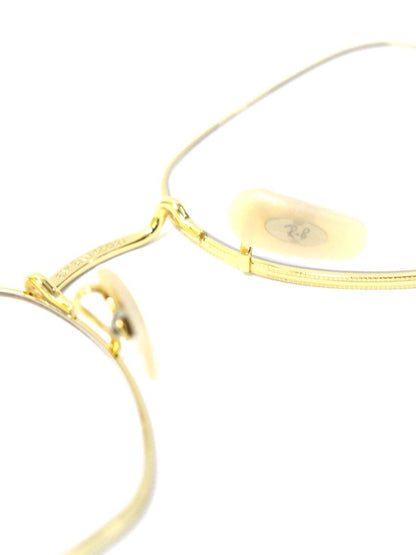 レイバン HEXAGONAL OPTICS RB6448 2500 メガネ ゴールド/ブラウン メタルフレーム フルリム ヘキサゴンシェイプ ITGRSC3NLEME