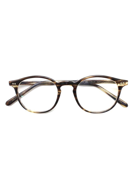 金子眼鏡 オプティカル メガネ ブラウン BEAUTY&YOUTH セルフレーム フルリム ボストン ITQPIKVFWS3K