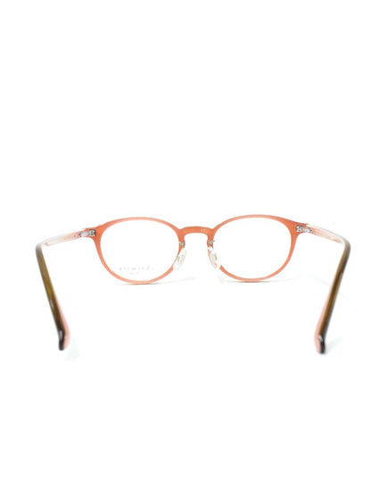 アンティミテ INE-2013 メガネ オリーブピンク（ブラウン/ピンク） INTIMITE BY EYEVAN アイヴァン セルフレーム フルリム ラウンド ITCE4EC8WFVG