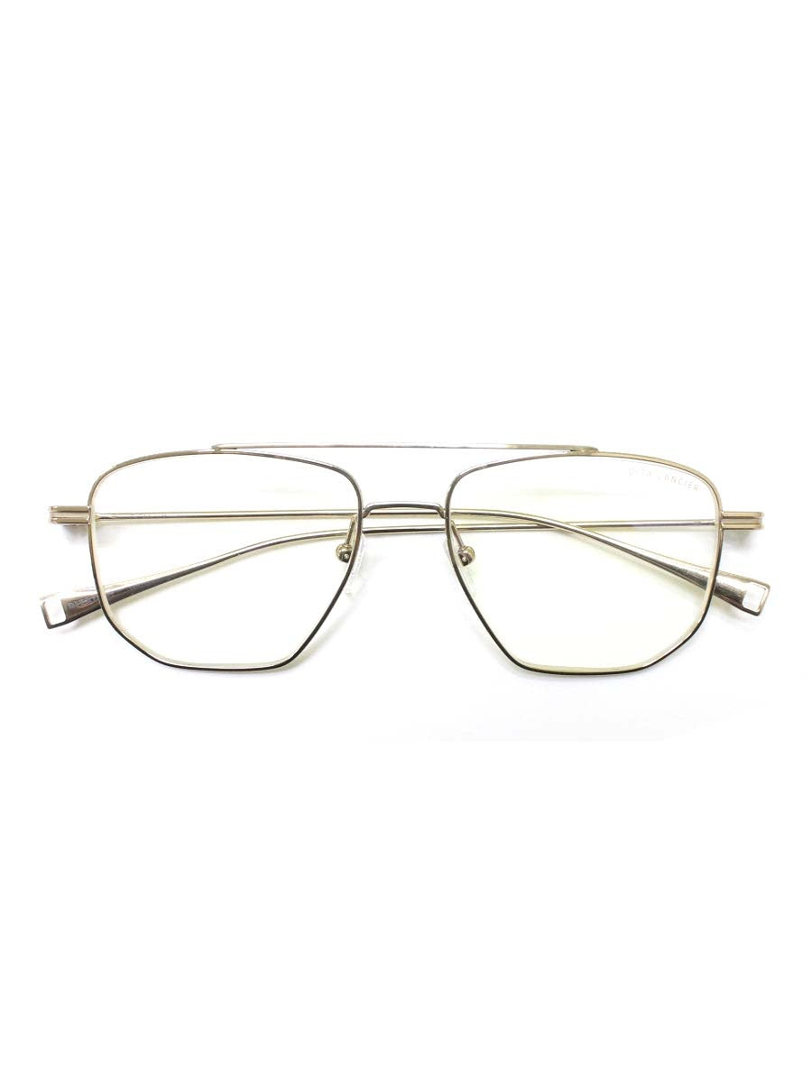 ディータ Lancier LSA-115 DLX115-A-01 メガネ ゴールド メタルフレーム フルリム ツーブリッジ IT4J8S634O7S