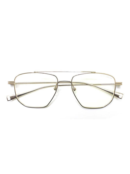 ディータ Lancier LSA-115 DLX115-A-01 メガネ ゴールド メタルフレーム フルリム ツーブリッジ IT4J8S634O7S