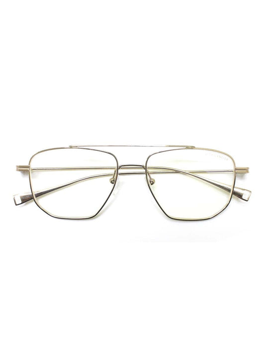 ディータ Lancier LSA-115 DLX115-A-01 メガネ ゴールド メタルフレーム フルリム ツーブリッジ IT4J8S634O7S