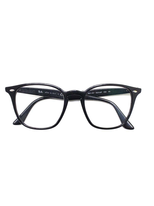 レイバン RB4258-F メガネ ブラック セルフレーム フルリム ウェリントン IT064FA1ONUJ