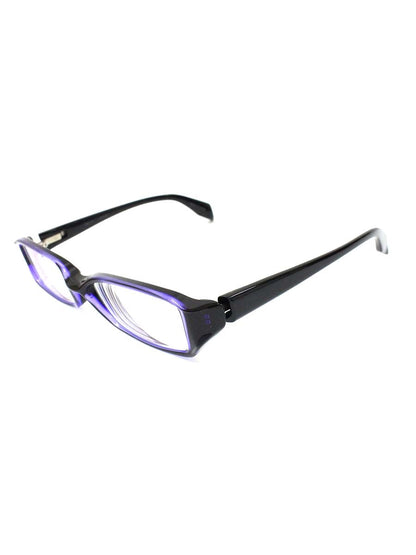ジャポニスム JN-310E メガネ パープル/ブラック セルフレーム フルリム スクエア ITBOCS89Q9RK
