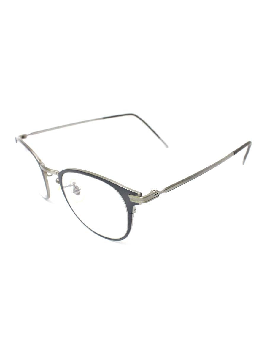 マッキントッシュフィロソフィー MP1009 メガネ グレー/シルバー メタルフレーム フルリム ボストン IT8QFMM2KW26