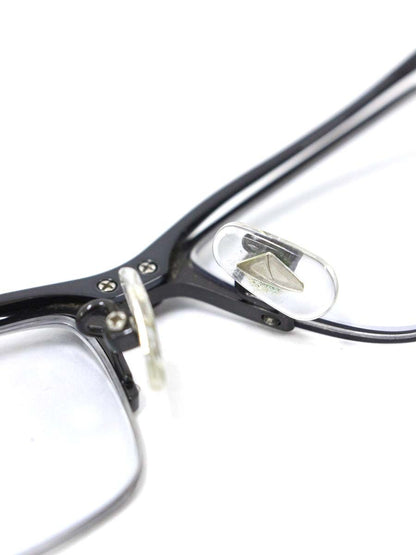 サムライ翔 SS-J35 メガネ ネイビー セルフレーム ハーフリム スクエア ♯2 ITARMCKFM11S