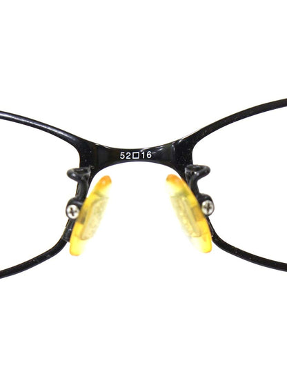 プラダ VPR651 メガネ ブラック/パープル セルフレーム フルリム オーバル（楕円） ITAXD5XAGKYT