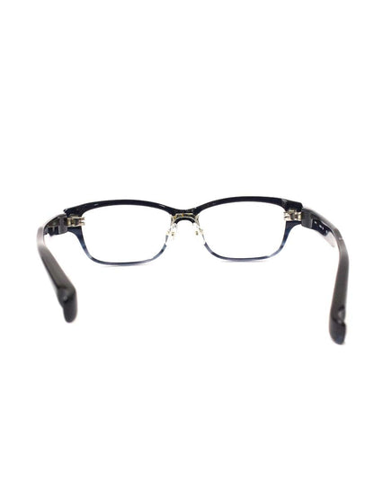 フォーナインズ NP-17 メガネ ネイビー セルフレーム フルリム スクエア ITKIZC6PVYC8