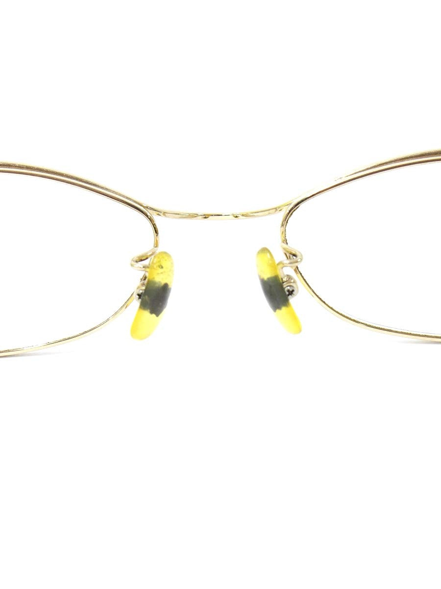 フォーナインズ S-201T メガネ ゴールド/オリーブブラウン チタニウムフレーム フルリム スクエア ITDPJFUGUI16